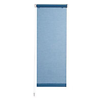 Store enrouleur bleu Form Perkin 77,5 cm