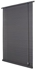 Store enrouleur bois gris 140 x 180 cm