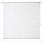 Store enrouleur Colours Azzuro blanc feuilles 160 x 195 cm