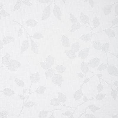 Store enrouleur Colours Azzuro polyester blanc fleurs 180 x 195 cm