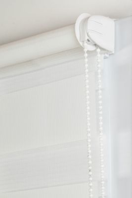 Store enrouleur DECORI Jour et Nuit 100X230 1200 blanc, 1 pièce
