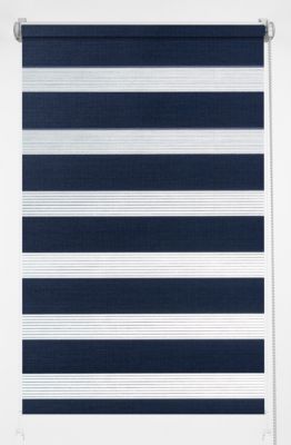 Store enrouleur DECORI Jour et Nuit 65X150 1810 bleu marine, 1 pièce