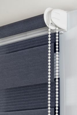 Store enrouleur DECORI Jour et Nuit 65X150 1810 bleu marine, 1 pièce
