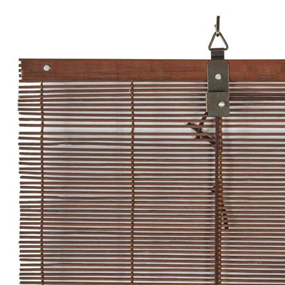 Store Enrouleur en Bambou Brun escuro 120 x 175 cm