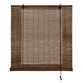 Store Enrouleur en Bambou Brun escuro  60 x 175 cm