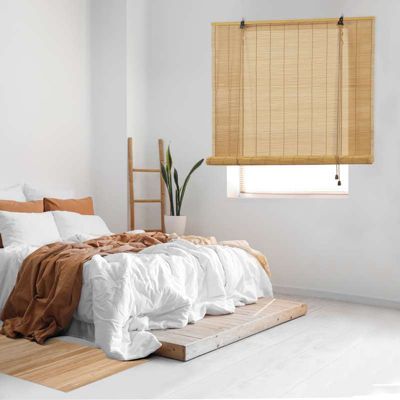 Store Enrouleur en Bambou Brunclair 60 x 175 cm
