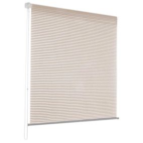 Store enrouleur Fashion coloris Deluxe Stripe Beige 110 x 150 cm - Floordirekt