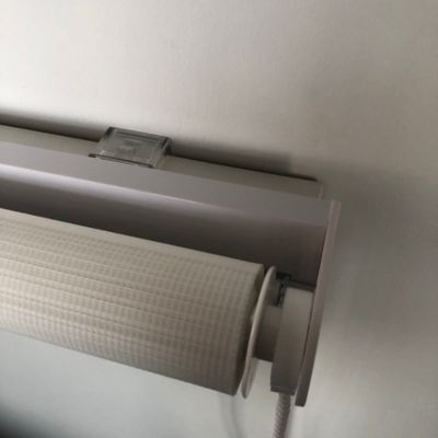 Store enrouleur jour/nuit 40x140cm blanc