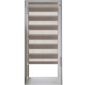 Store enrouleur jour/nuit (87x170 cm - Taupe)