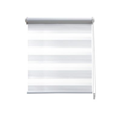 Store enrouleur jour / nuit blanc l.72 x H.160cm Madeco
