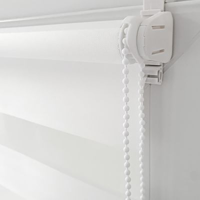 Store enrouleur jour / nuit blanc l.72 x H.160cm Madeco