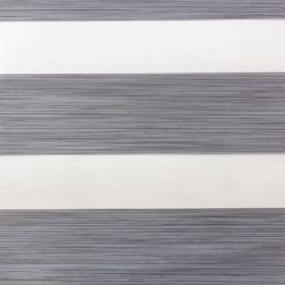 Store enrouleur jour/nuit Brize pose facile gris chiné L.180 x l.55cm GoodHome