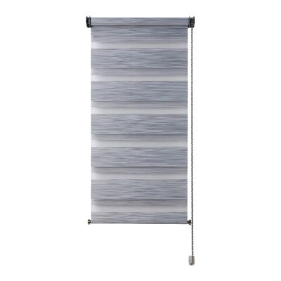 Store Enrouleur Jour Nuit Colours Kala Gris 45 X 180 Cm Castorama