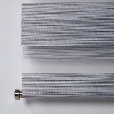Store enrouleur jour/nuit Colours Kala gris 45 x 180 cm