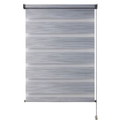 Store enrouleur jour/nuit Colours Kala gris 60 x 180 cm