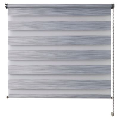 Store enrouleur jour/nuit Colours Kala gris 90 x 180 cm