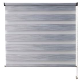 Store enrouleur jour/nuit Colours Kala gris 90 x 240 cm