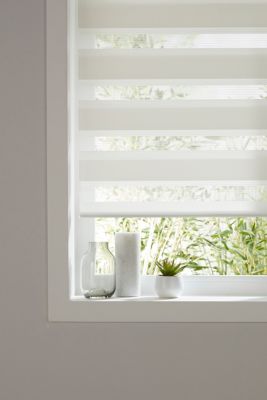 Store enrouleur jour / nuit Elin blanc l.60 x H.180cm Colours