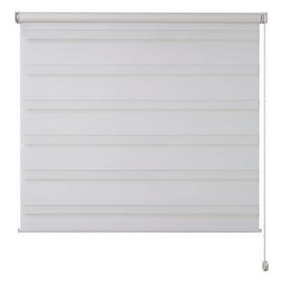 Store enrouleur jour / nuit Elin blanc l.90 x H.180cm Colours
