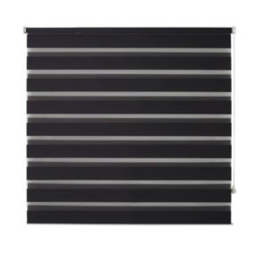 Store enrouleur jour / nuit Elin gris Colours 120 x 180 cm