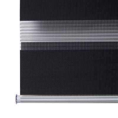 Store enrouleur jour / nuit Elin gris l.120 x H.240cm Colours