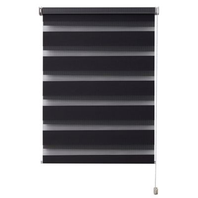 Store enrouleur jour / nuit Elin gris l.60 x H.180cm Colours