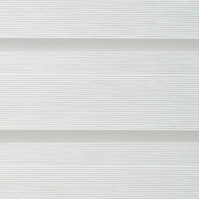 Store enrouleur jour / nuit Elin ligné blanc et gris Colours 90 x 180 cm