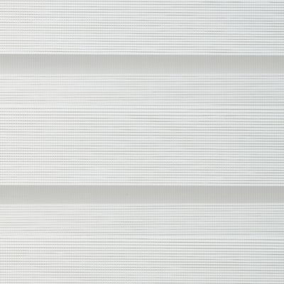 Store enrouleur jour / nuit Elin ligné blanc et gris l.55 x H.180cm Colours