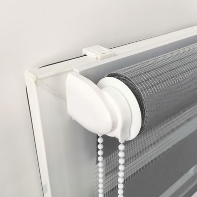 Store enrouleur jour/nuit gris clair l.86 x H.250cm Madeco