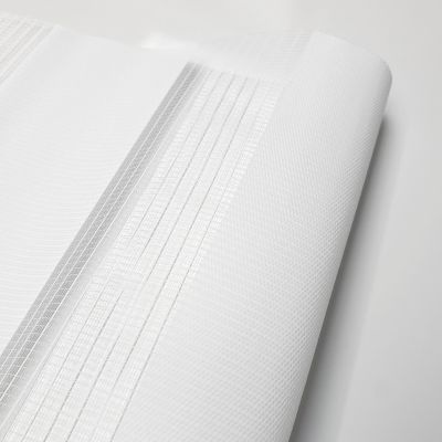 Store enrouleur Jour / Nuit Madeco l.250cm x l.116cm blanc