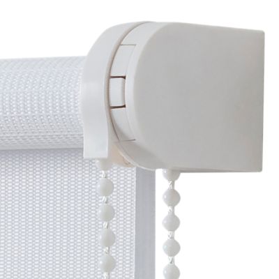 Store enrouleur jour / nuit sans perçage blanc l.45 x H.140cm