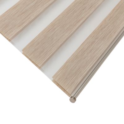 Store enrouleur jour / nuit sans perçage Brize beige l.40 x H.140cm Goodhome
