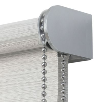 Store enrouleur jour / nuit sans perçage Brize blanc chiné l.75 x H.240cm Goodhome