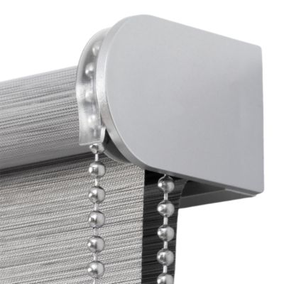 Store enrouleur jour / nuit sans perçage Brize gris chiné l.180 x H.240cm Goodhome