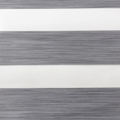 Store enrouleur jour / nuit sans perçage Brize gris chiné l.60 x H.240cm Goodhome