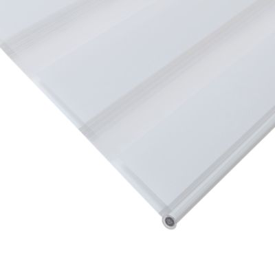 Store enrouleur jour / nuit sans perçage Elin 2 blanc cassé l.60 x H.180cm Goodhome