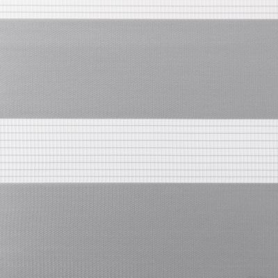 Store enrouleur jour / nuit sans perçage Elin 2 gris béton l.45 x H.140cm Goodhome