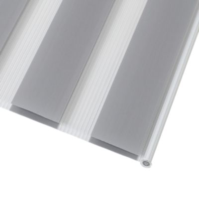 Store enrouleur jour / nuit sans perçage Elin 2 gris béton l.45 x H.140cm Goodhome