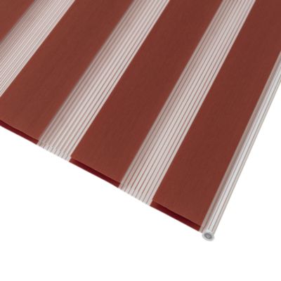 Store enrouleur jour / nuit sans perçage Elin 2 terracotta l.55 x H.180cm Goodhome