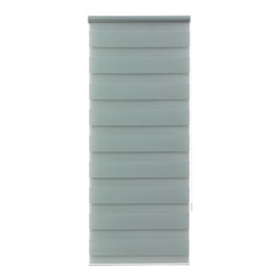 Store enrouleur jour / nuit sans perçage Elin 2 vert céladon l.40 x H.140cm Goodhome