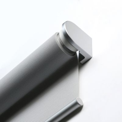 Store enrouleur motorisé thermique gris l.100 x H.250cm Madeco