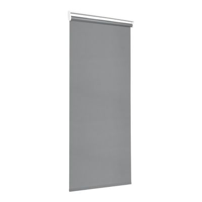 Store enrouleur occulant Boreas pose facile gris béton L.180 x l.60cm GoodHome