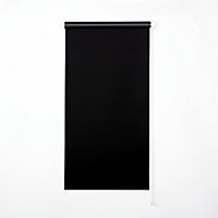 Store enrouleur occultant Boreas 40x 180 cm noir