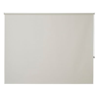 Store enrouleur occultant Colours Boreas ivoire 180 x 180 cm