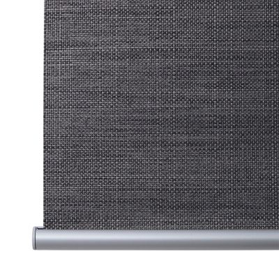 Store enrouleur occultant Colours Ilas polyester gris 120 x 240 cm