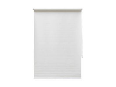 Store enrouleur occultant en polyester - 120 x 180 cm  - Blanc - MARRILA