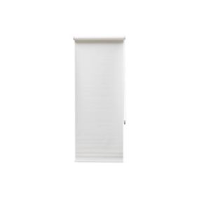 Store enrouleur occultant en polyester - 60 x 180 cm  - Blanc - MARRILA