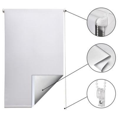 Store Enrouleur Occultant et Isolant Thermique SolReflect T42 160x90cm