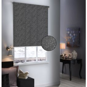 Store Enrouleur Occultant Pailleté (150x190 cm - Gris clair)