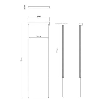 Store enrouleur occultant sans perçage Boreas 2 blanc l.40 x H.140cm Goodhome